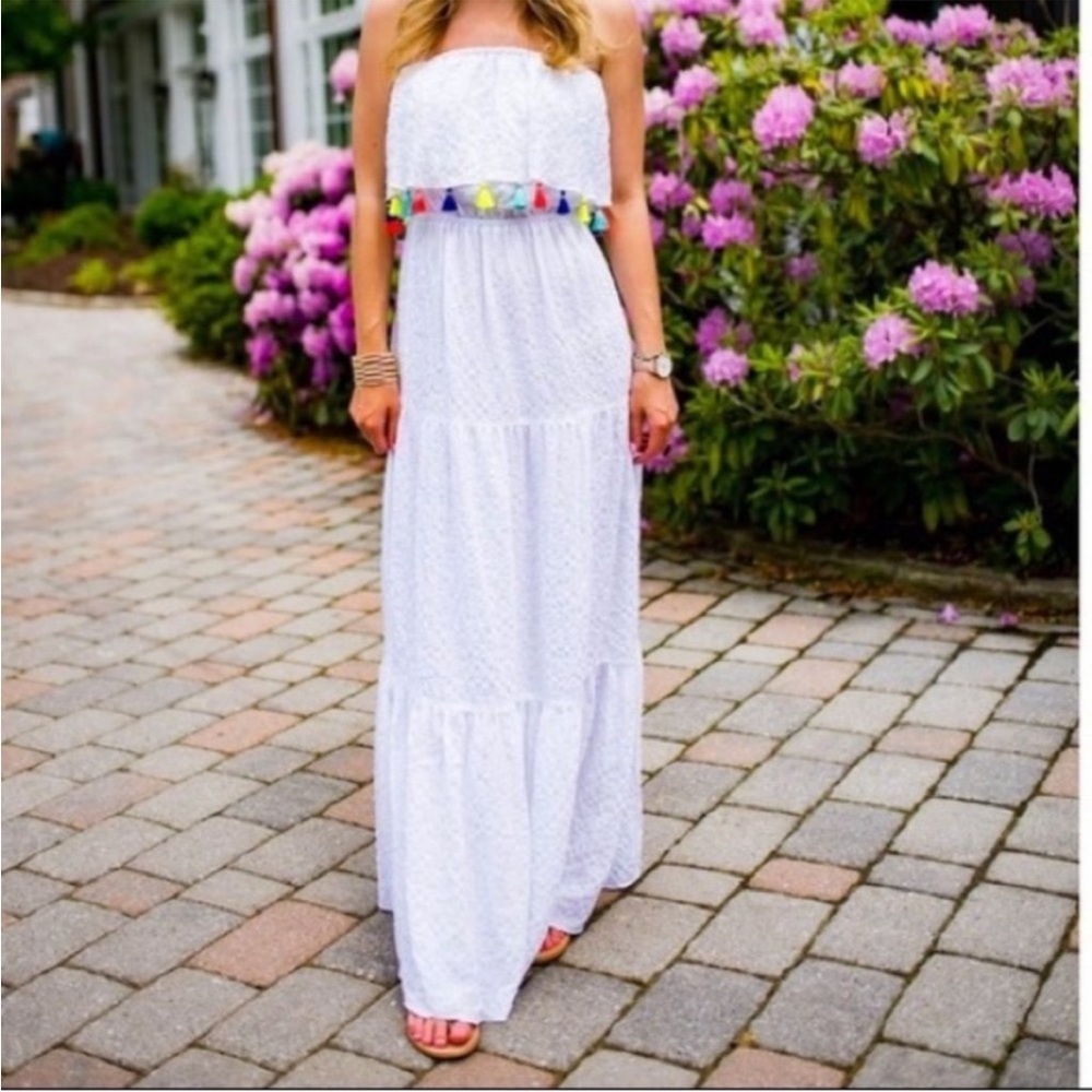 Lilly Pulitzer White Maxi Dress